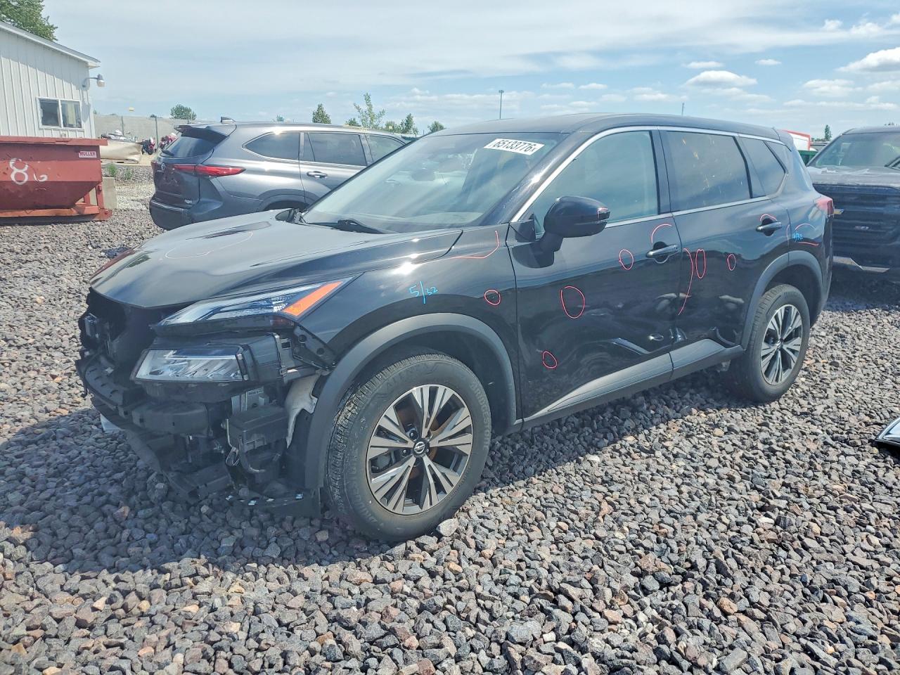 2021 NISSAN ROGUE SV | JN8AT3BB4MW227310 | UPCARS