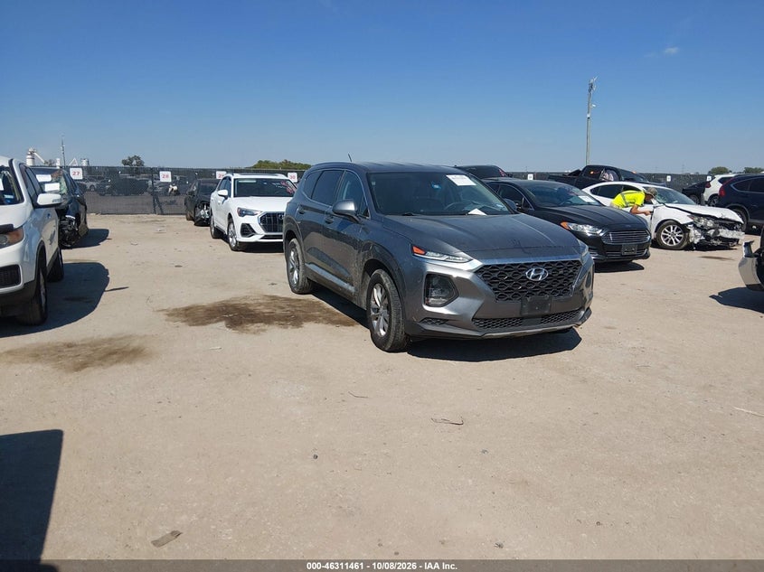 2019 HYUNDAI SANTA FE SE | 5NMS2CAD6KH120054 | UPCARS
