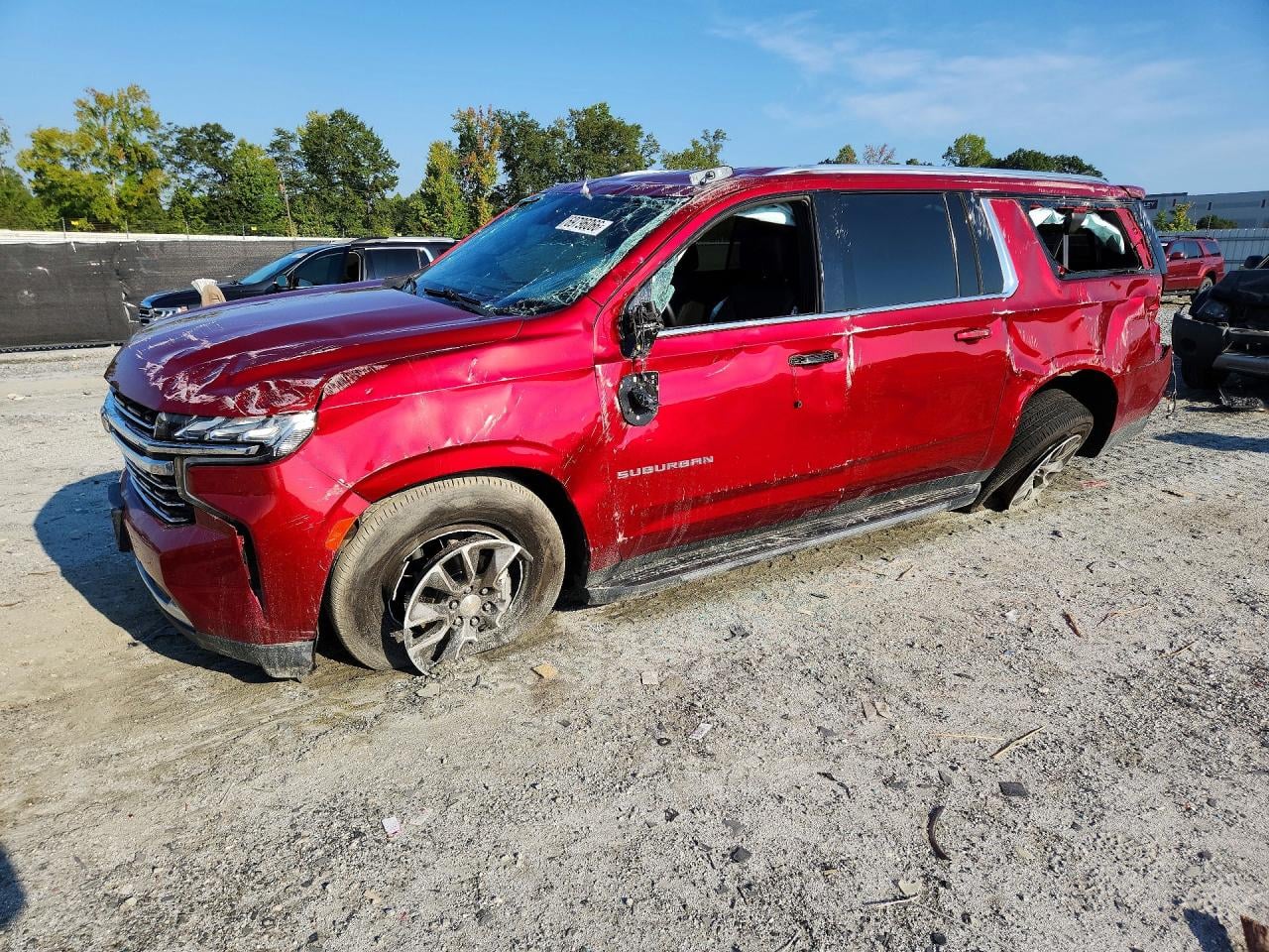 2022 CHEVROLET SUBURBAN K1500 LT | 1GNSKCKD6NR254231 | UPCARS