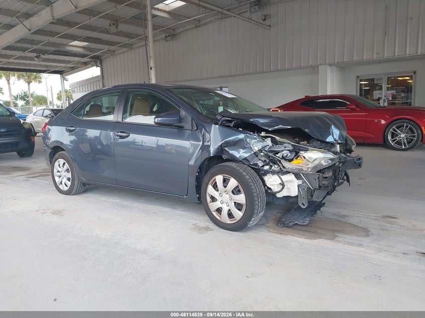2015 TOYOTA COROLLA LE | 2T1BURHE8FC381435 | UPCARS