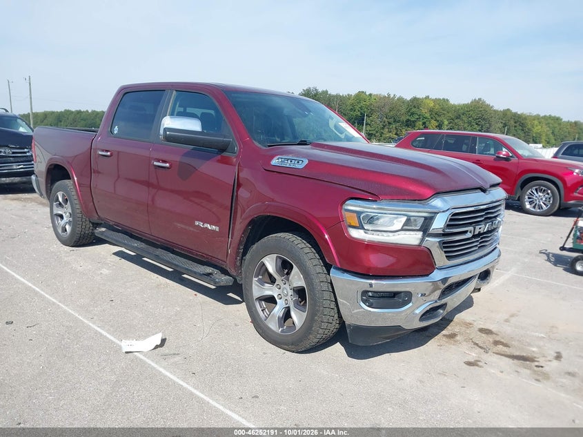 2019 RAM 1500 LARAMIE  4X4 5'7 BOX | 1C6SRFJT9KN568819 | UPCARS