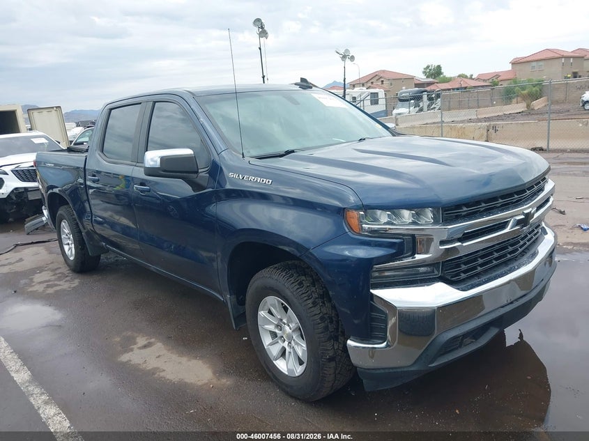 2021 CHEVROLET SILVERADO 1500 2WD  SHORT BED LT | 1GCPWCED7MZ334330 | UPCARS