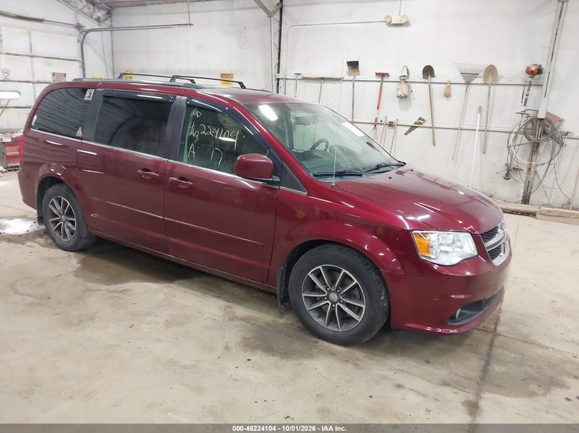 2017 DODGE GRAND CARAVAN SXT | 2C4RDGCG1HR546224 | UPCARS