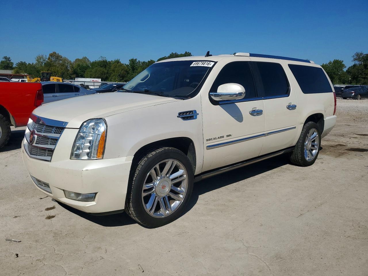 2014 CADILLAC ESCALAD ESV PLATINUM | 1GYS4KEF0ER133554 | UPCARS