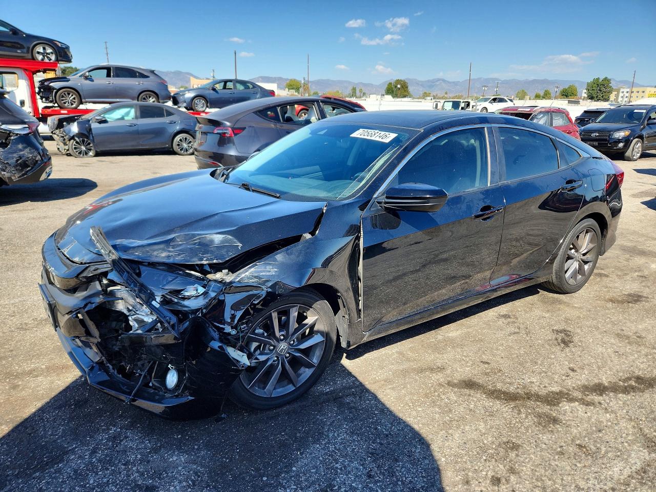 2019 HONDA CIVIC EX | 19XFC1F36KE205471 | UPCARS