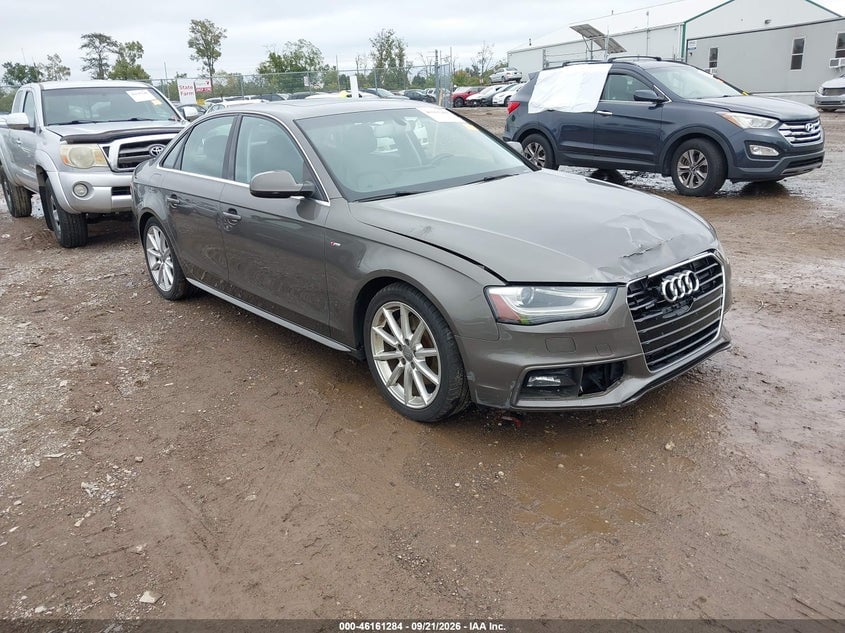 2014 AUDI A4 2.0T PREMIUM | WAUFFAFL3EN014577 | UPCARS