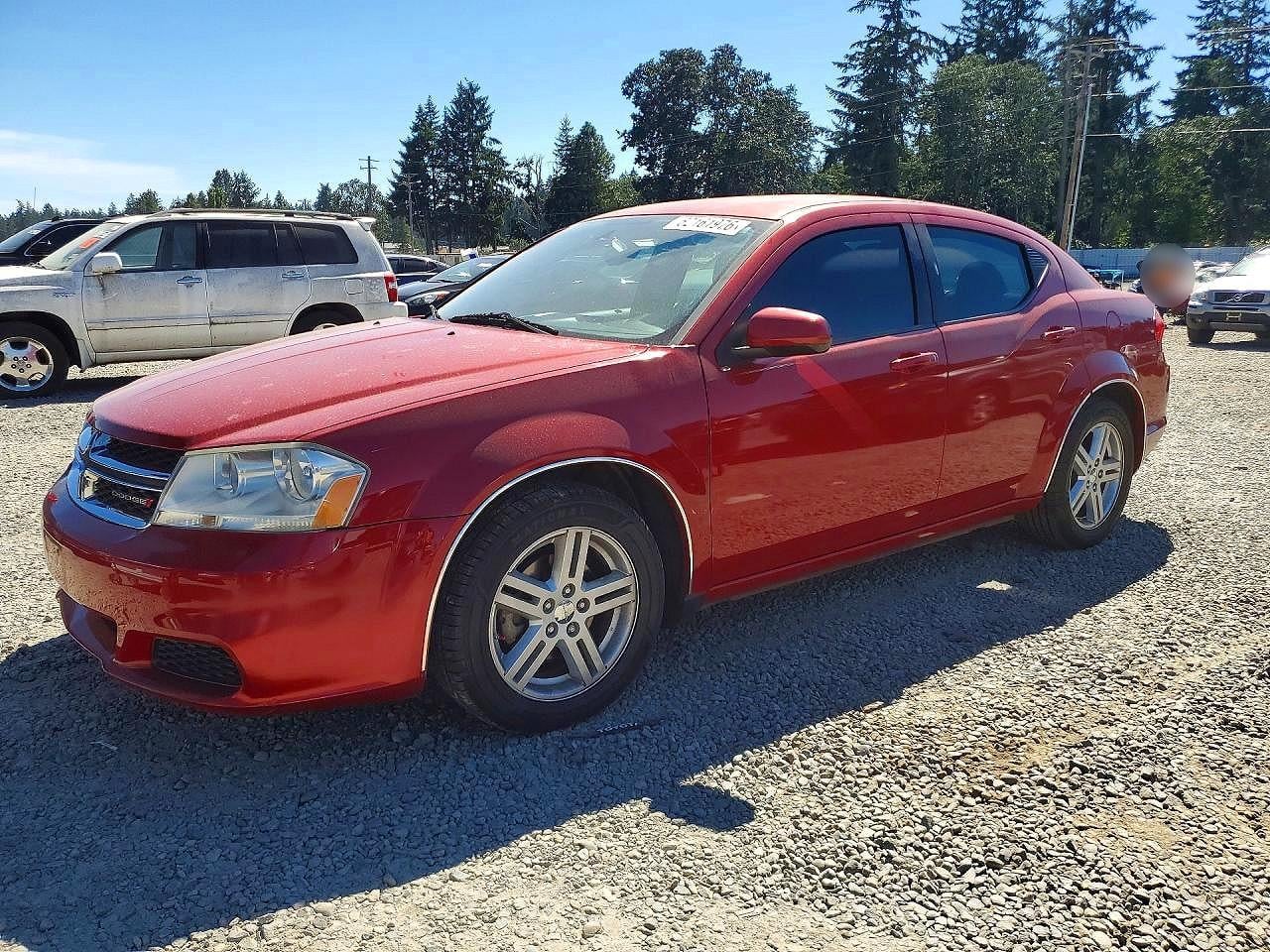 2012 DODGE AVENGER SXT | 1C3CDZCB5CN266404 | UPCARS