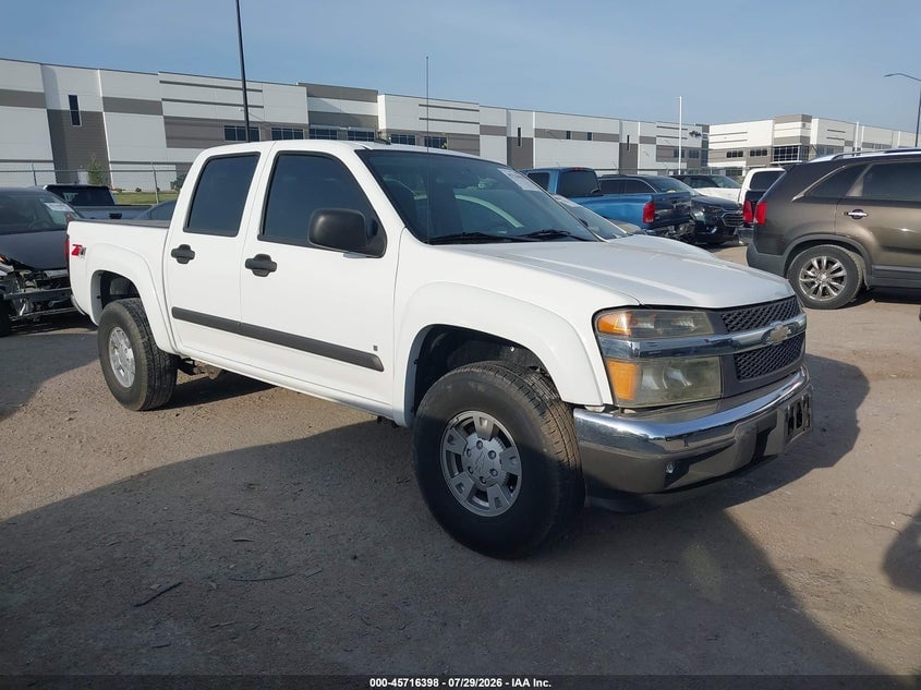 2008 CHEVROLET COLORADO LT | 1GCDT43E288195894 | UPCARS
