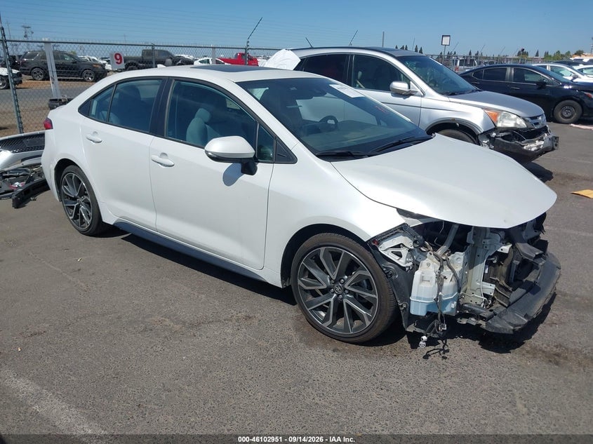 2022 TOYOTA COROLLA SE | 5YFP4MCE7NP109277 | UPCARS