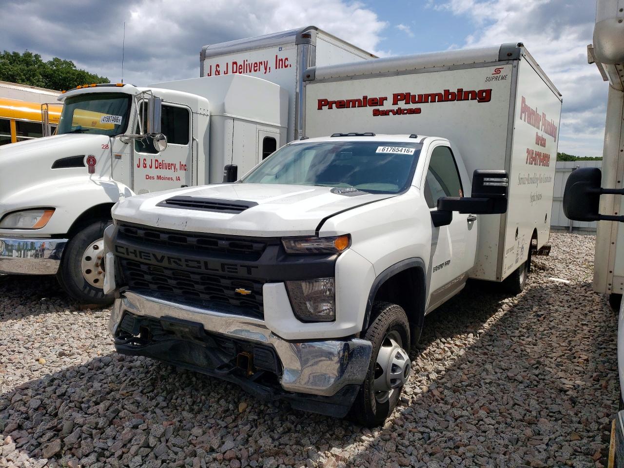 2021 CHEVROLET SILVERADO BOX TRUCK | 1GB3YSEY4MF236755 | UPCARS