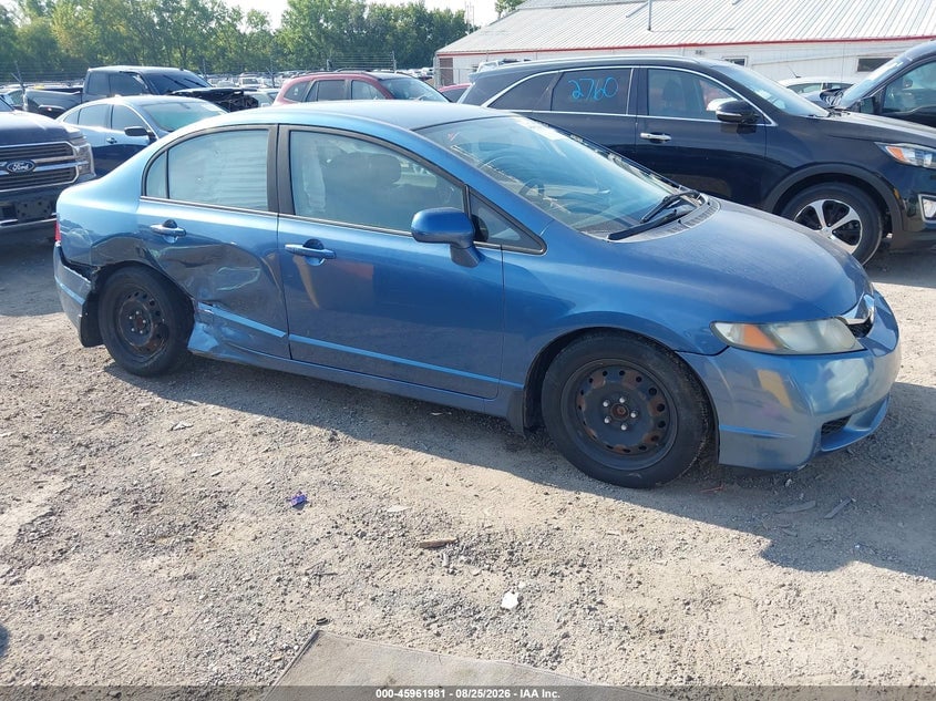 2009 HONDA CIVIC LX | 19XFA16529E004636 | UPCARS