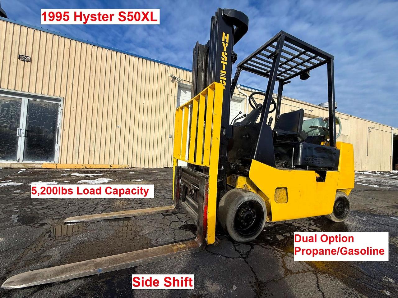 1995 HYSTER S50XL 520 | C187V13061S | UPCARS