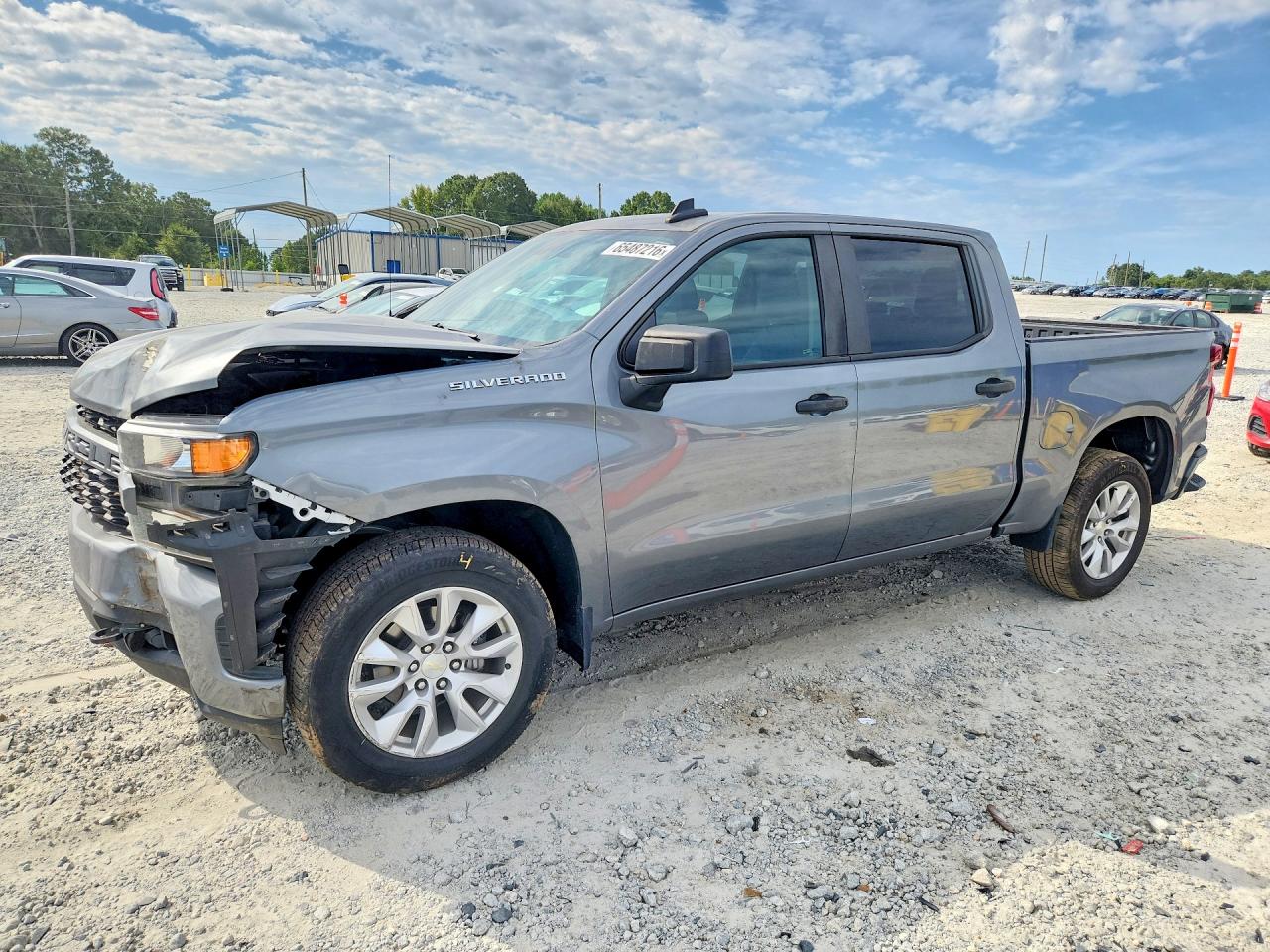 2022 CHEVROLET SILVERADO C1500 CUSTOM | 3GCPWBEK4NG155043 | UPCARS