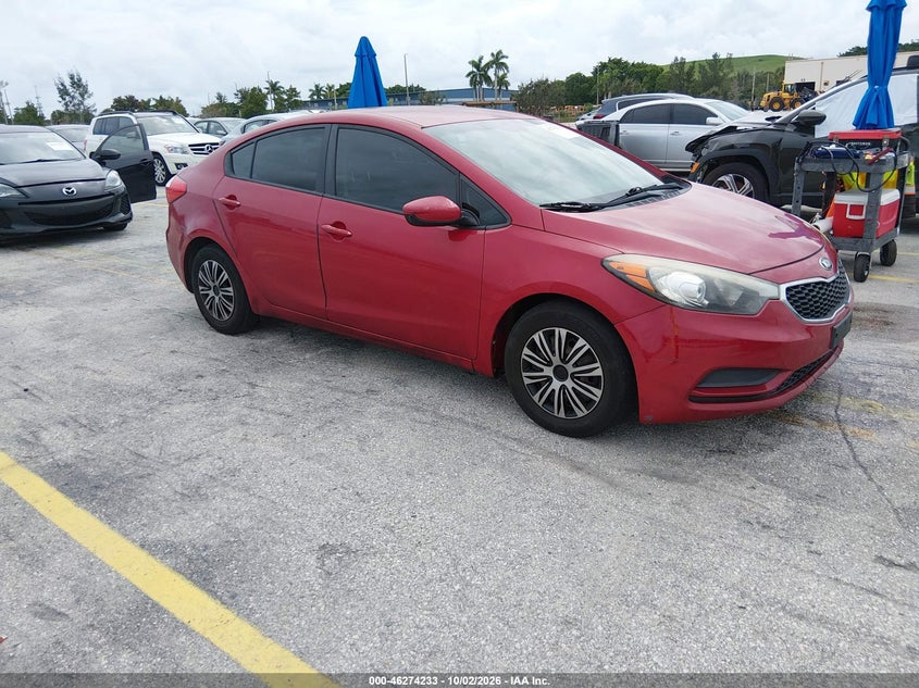 2016 KIA FORTE LX | KNAFK4A68G5558879 | UPCARS