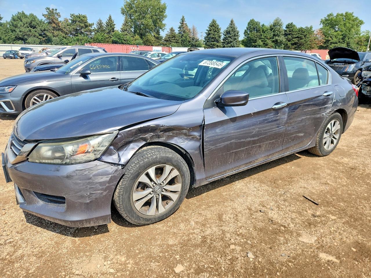 2013 HONDA ACCORD LX | 1HGCR2F37DA134182 | UPCARS