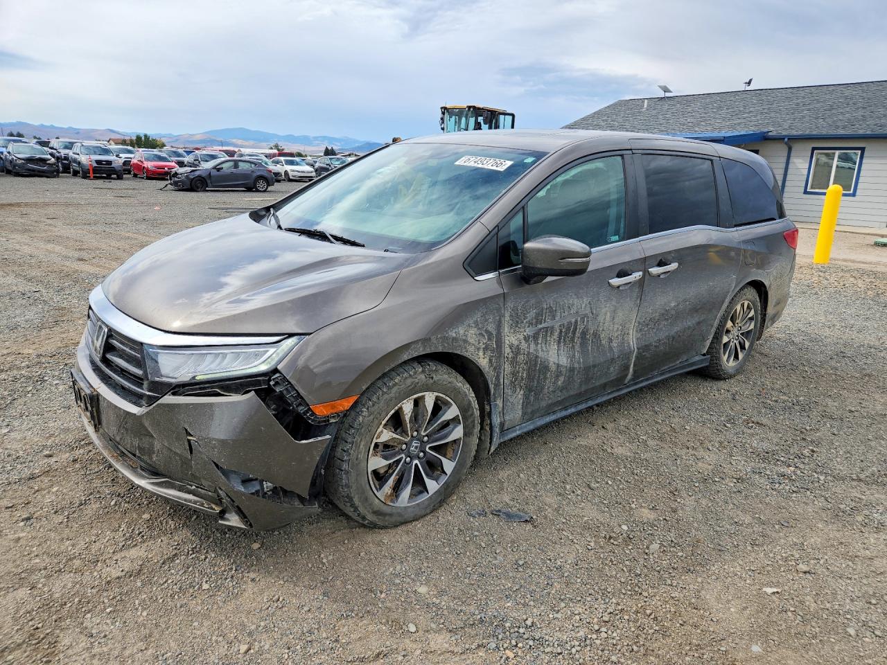 2021 HONDA ODYSSEY EXL | 5FNRL6H75MB030931 | UPCARS
