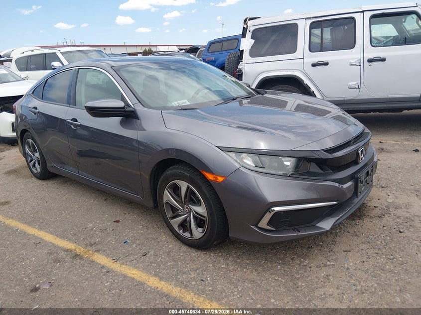 2020 HONDA CIVIC LX | 19XFC2F62LE210295 | UPCARS