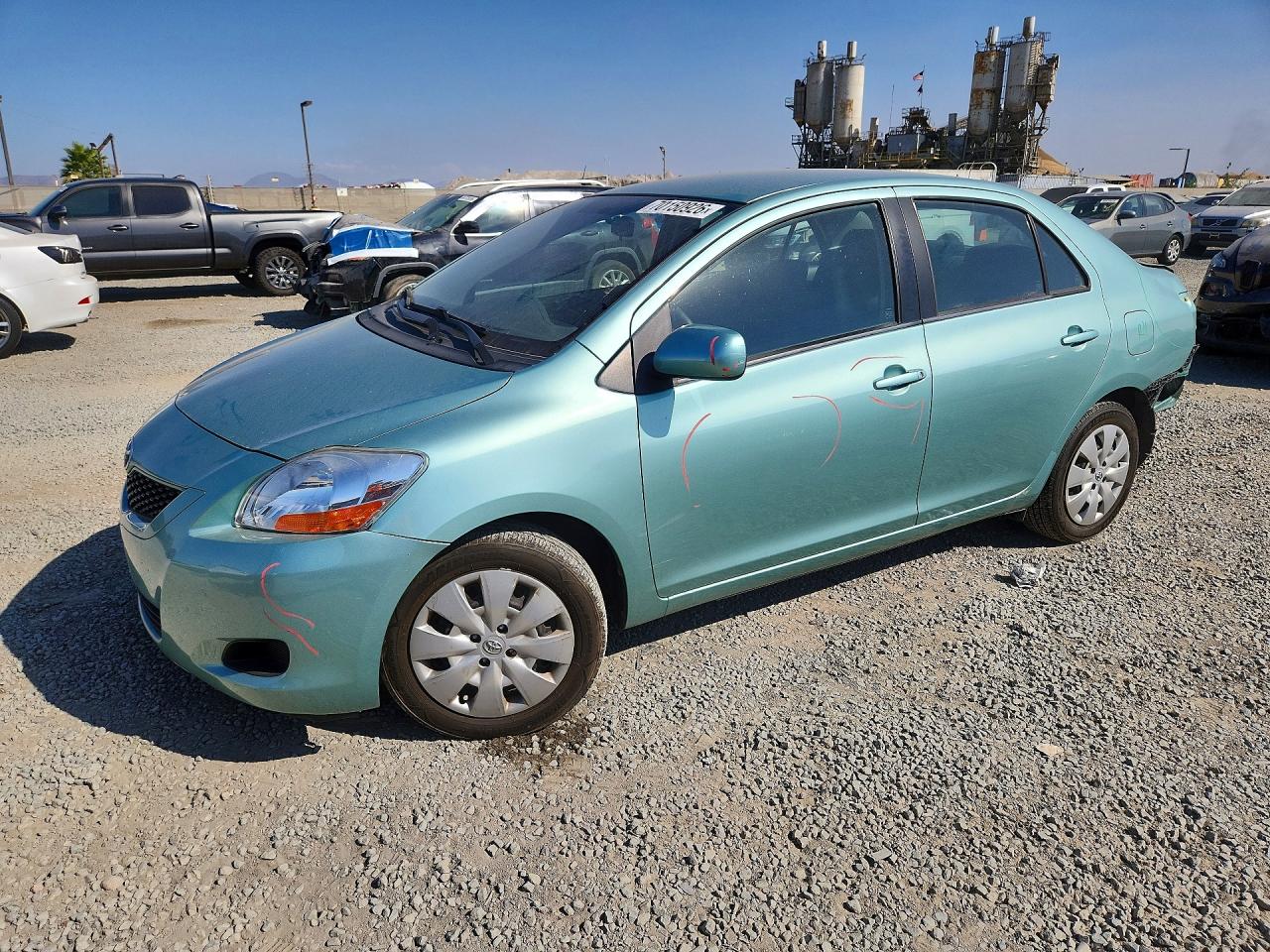 2009 TOYOTA YARIS BASE | JTDBT903X91335157 | UPCARS