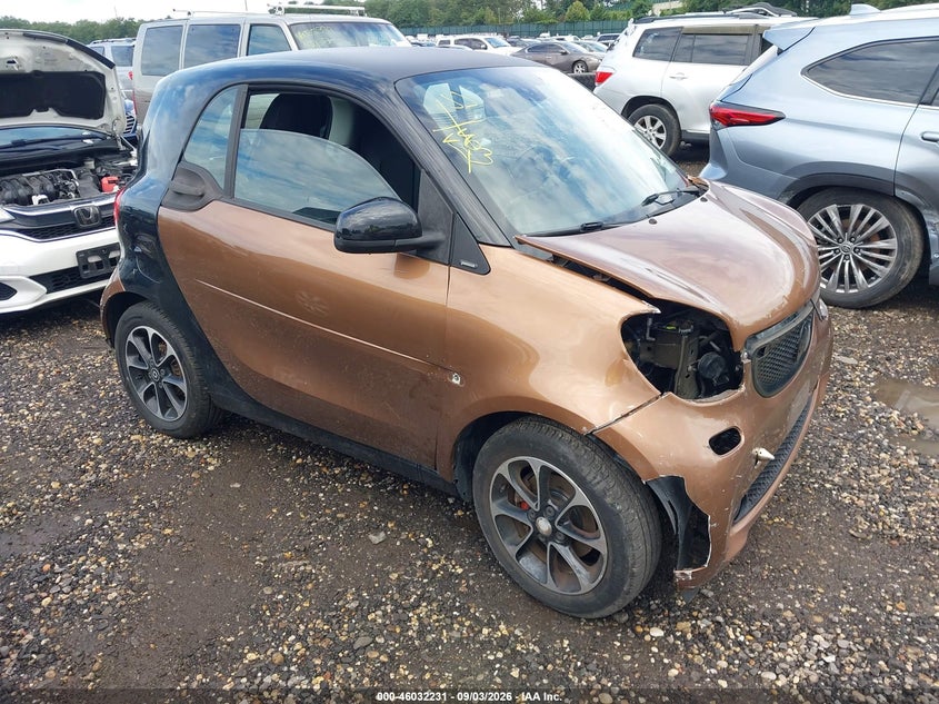 2016 SMART FORTWO PASSION | WMEFJ5DA6GK057925 | UPCARS