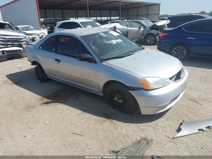 2001 HONDA CIVIC DX | 1HGEM21281L098881 | UPCARS