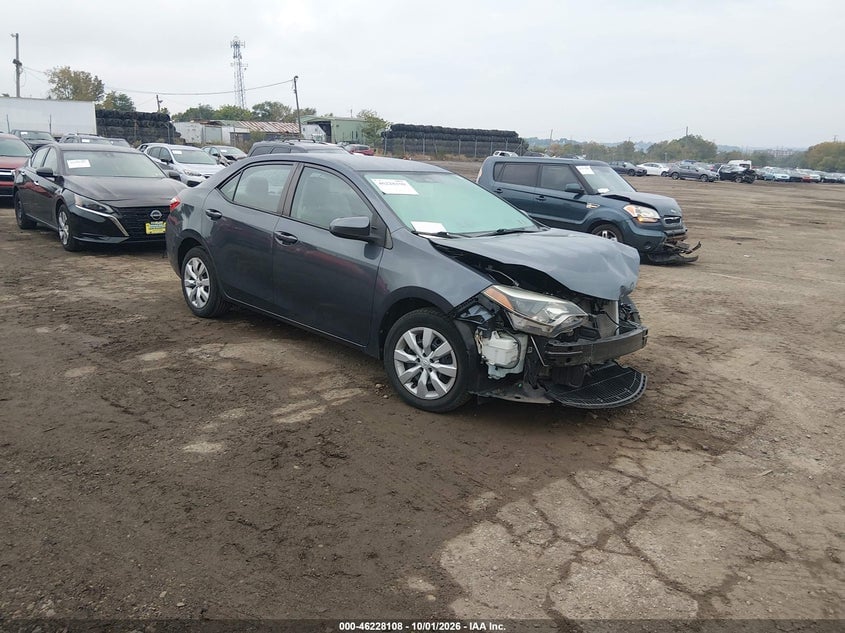 2016 TOYOTA COROLLA LE | 2T1BURHEXGC662735 | UPCARS