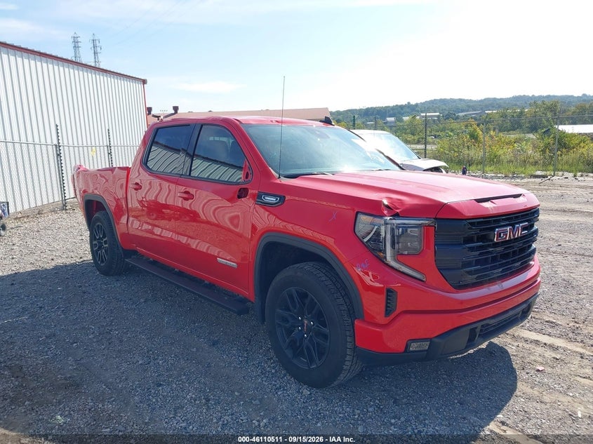 2025 GMC SIERRA 1500 4WD  SHORT BOX ELEVATION WITH 3VL | 1GTPUJEK7SZ117513 | UPCARS