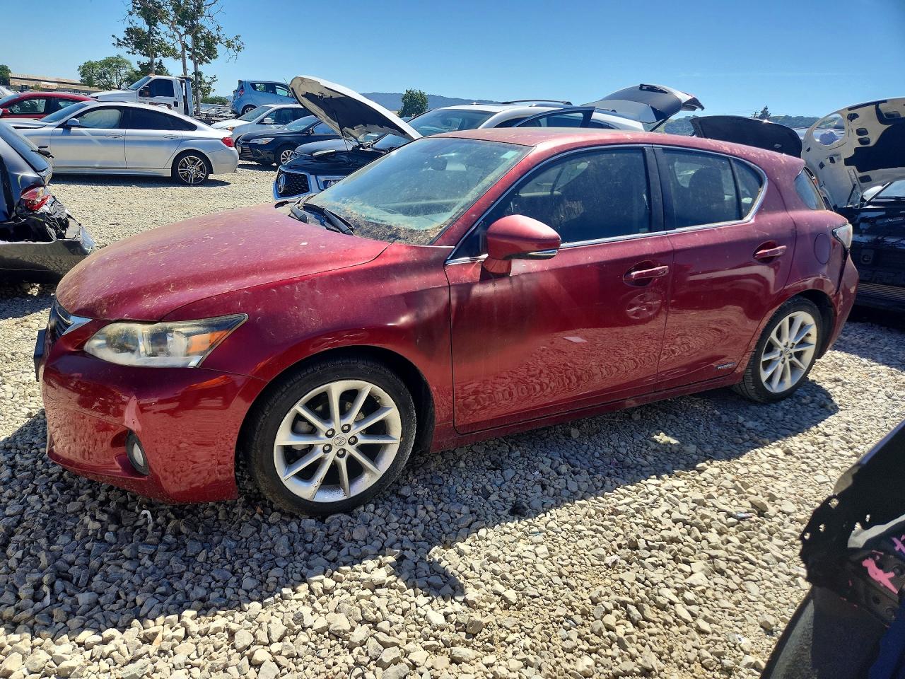 2012 LEXUS CT 200 PREMIUM | JTHKD5BH4C2086336 | UPCARS