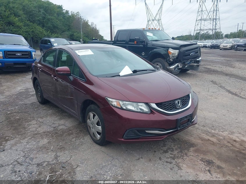 2015 HONDA CIVIC LX | 19XFB2F53FE251002 | UPCARS