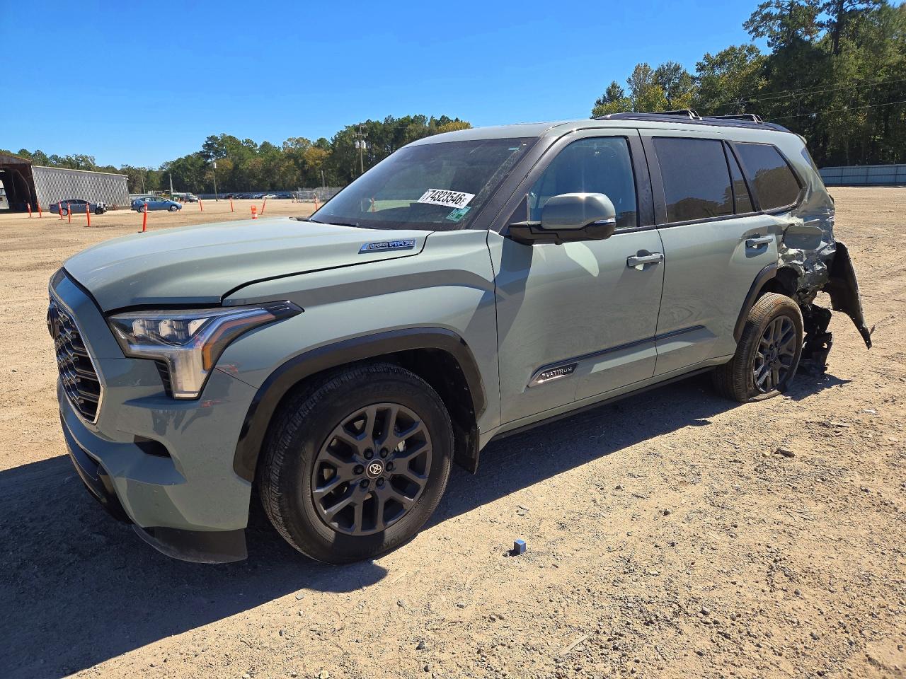 2025 TOYOTA SEQUOIA PLATINUM | 7SVAAABA5SX053760 | UPCARS