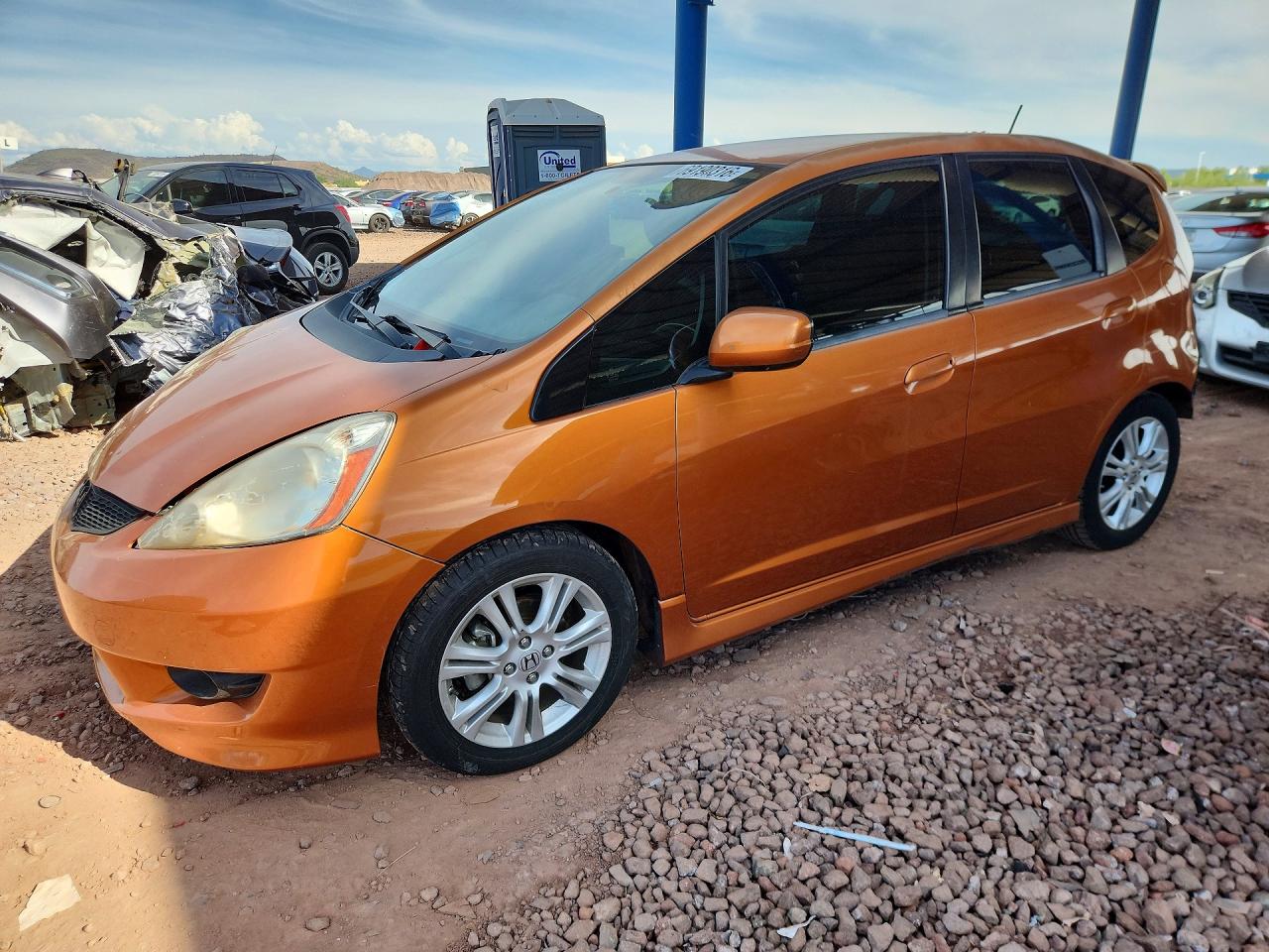 2010 HONDA FIT SPORT | JHMGE8H48AS025500 | UPCARS