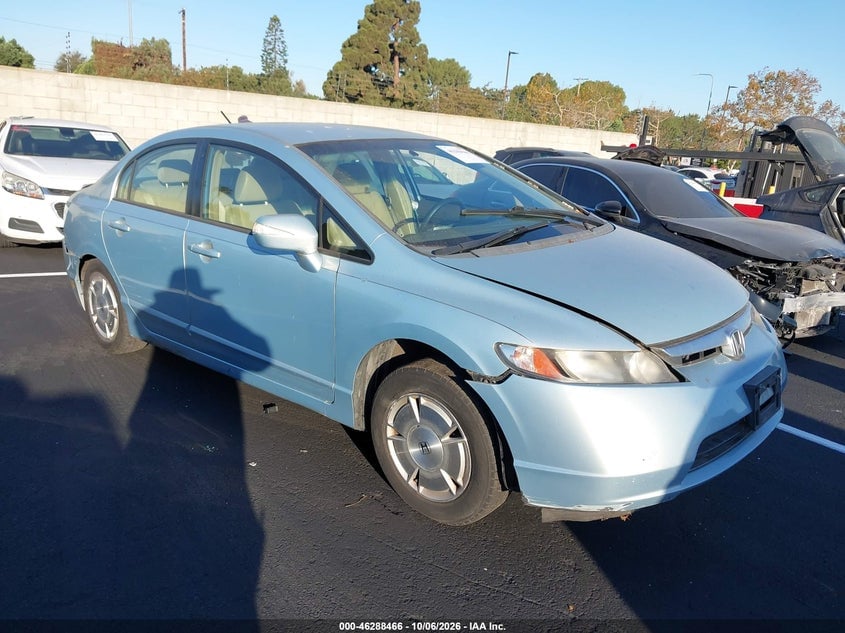 2006 HONDA CIVIC HYBRID | JHMFA36236S029361 | UPCARS