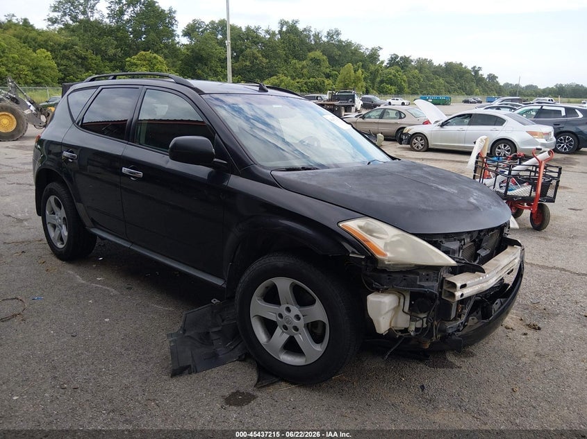 2005 NISSAN MURANO SL | JN8AZ08W75W435187 | UPCARS
