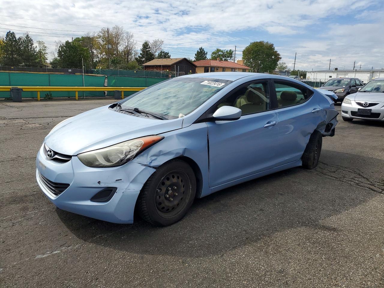 2013 HYUNDAI ELANTRA GLS | KMHDH4AE3DU536818 | UPCARS