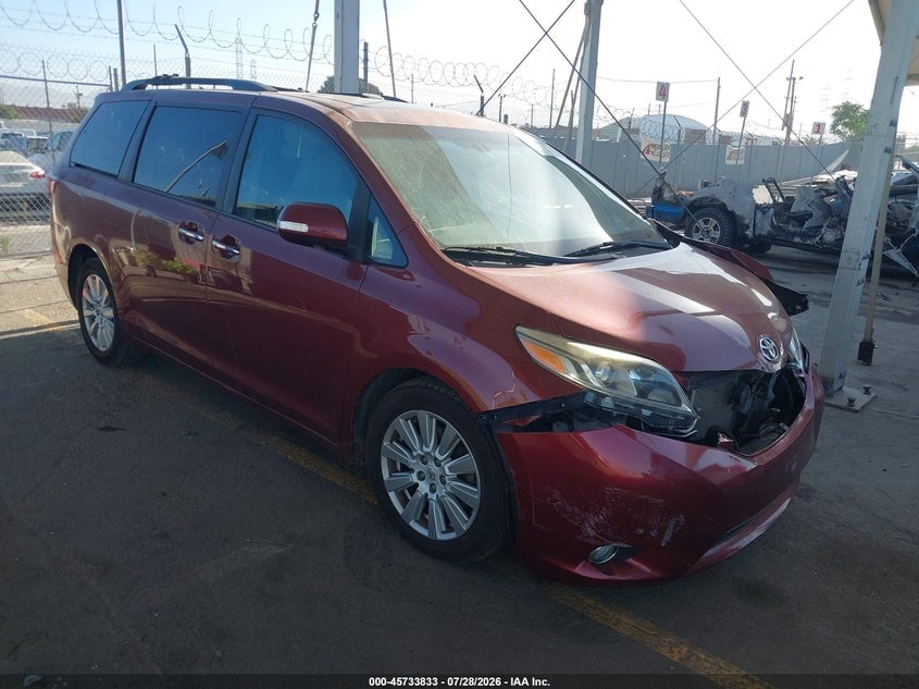 2017 TOYOTA SIENNA LIMITED PREMIUM 7 PASSENGER | 5TDYZ3DC4HS810836 | UPCARS