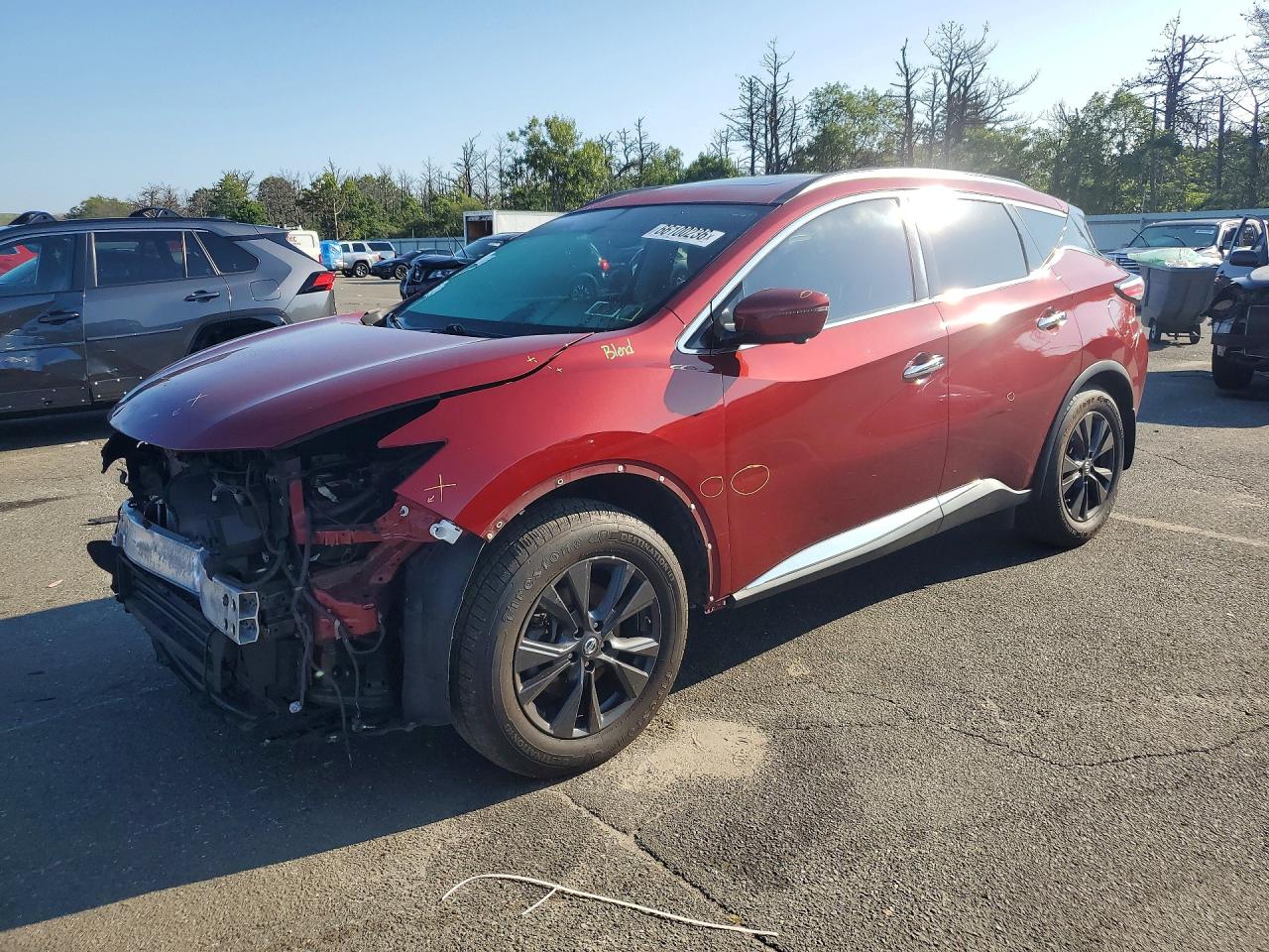 2017 NISSAN MURANO SV | 5N1AZ2MH0HN187403 | UPCARS