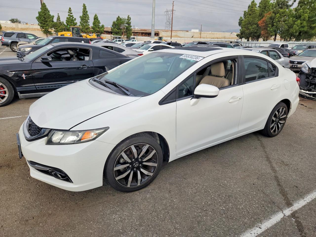 2014 HONDA CIVIC EXL | 19XFB2F95EE240360 | UPCARS