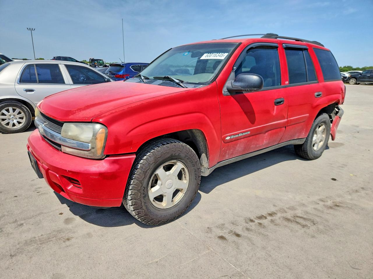 2002 CHEVROLET TRAILBLZR | 1GNDS13S822482634 | UPCARS