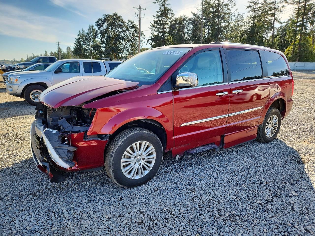 2014 CHRYSLER MINIVAN LIMITED | 2C4RC1GG0ER256997 | UPCARS