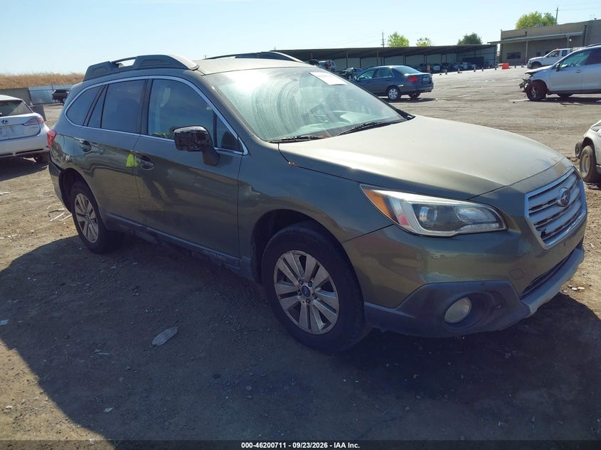 2016 SUBARU OUTBACK 2.5I PREMIUM | 4S4BSACCXG3348357 | UPCARS