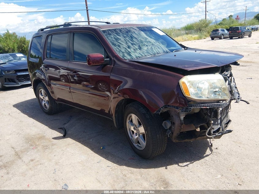 2011 HONDA PILOT EX-L | 5FNYF3H50BB047066 | UPCARS