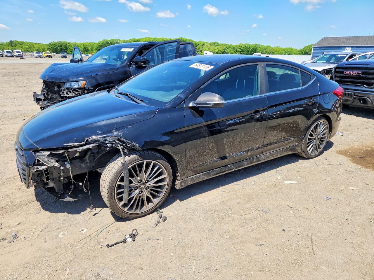 2017 HYUNDAI ELANTRA SPORT | KMHD04LB9HU343492 | UPCARS