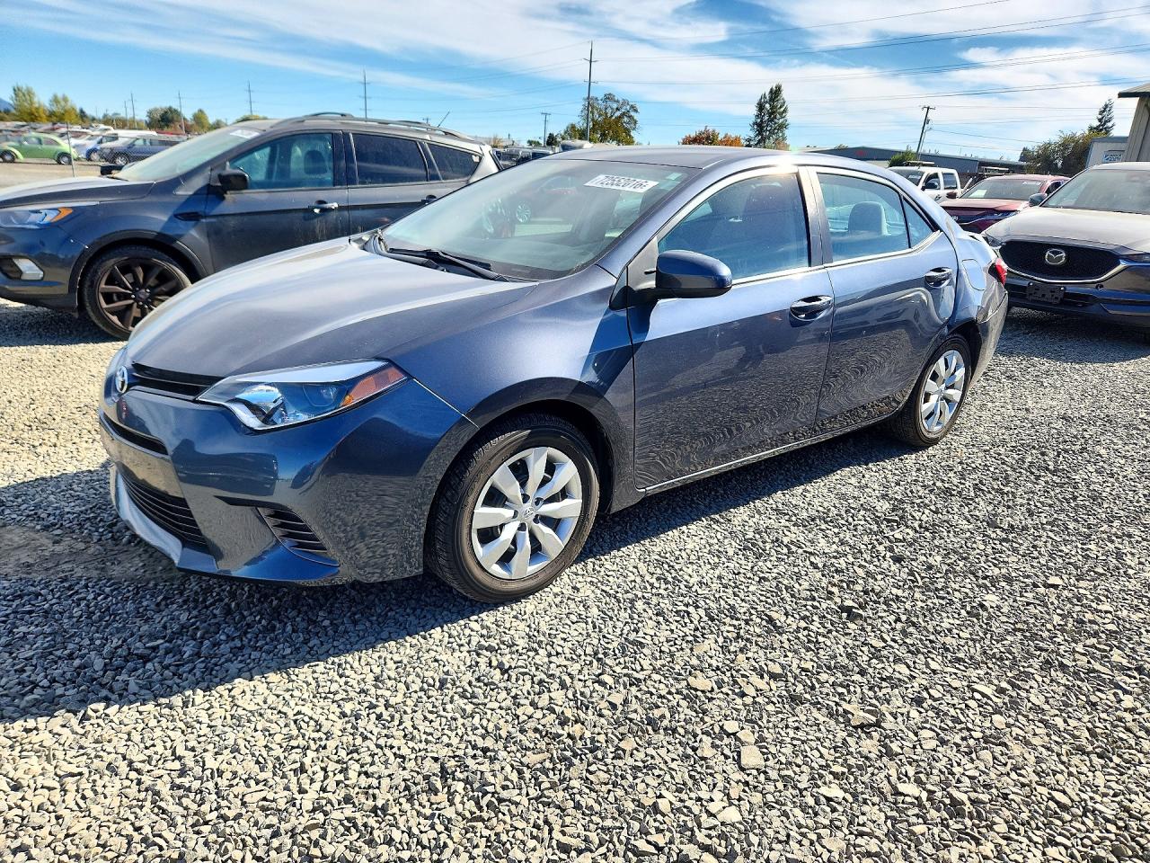 2016 TOYOTA COROLLA LE | 5YFBURHE8GP398950 | UPCARS
