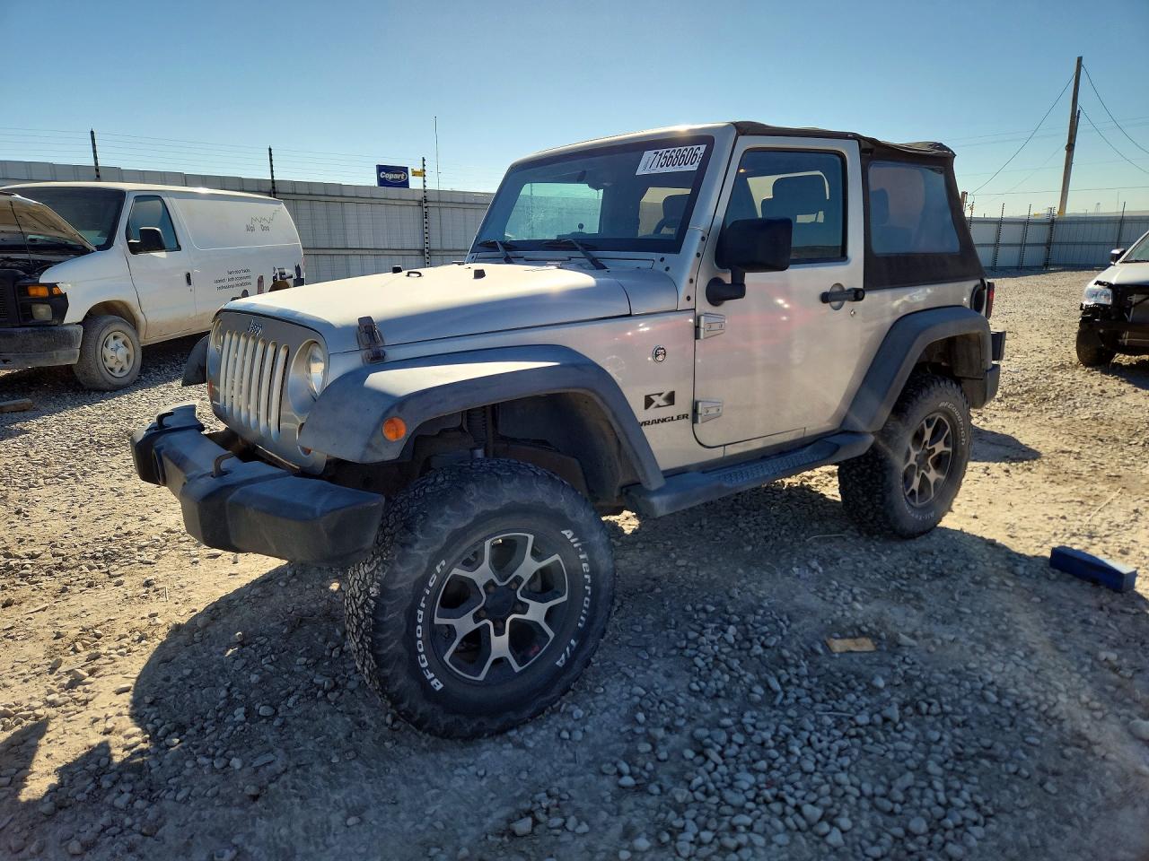 2007 JEEP WRANGLER X | 1J4FA24137L131187 | UPCARS