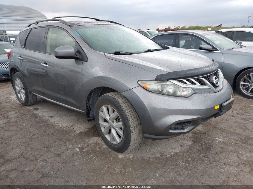 2013 NISSAN MURANO SL | JN8AZ1MU5DW209626 | UPCARS