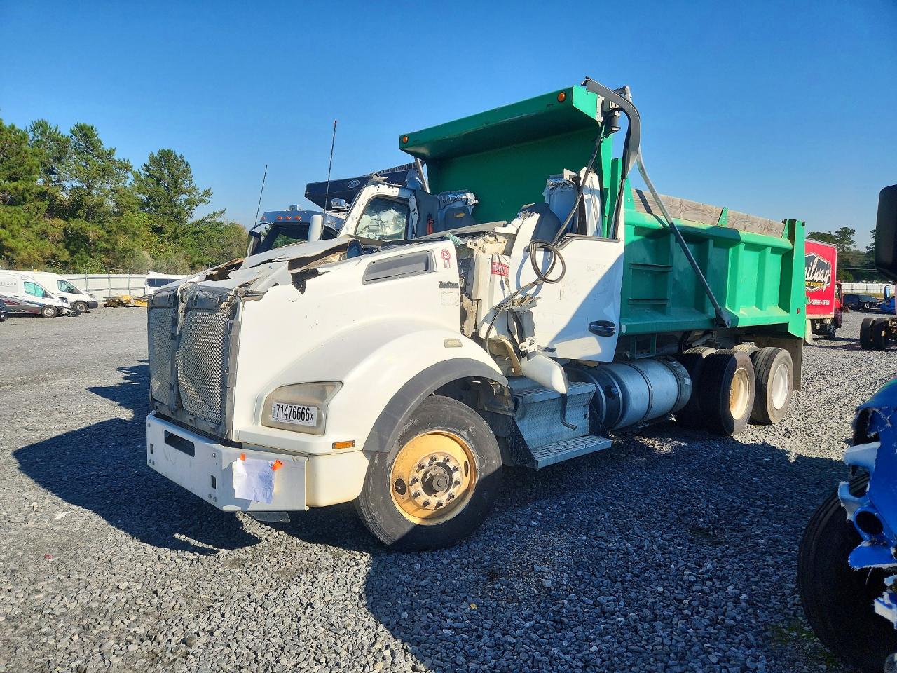 2017 KENWORTH T880 DUMP TRUCK | 1NKZLK0X9HJ148000 | UPCARS