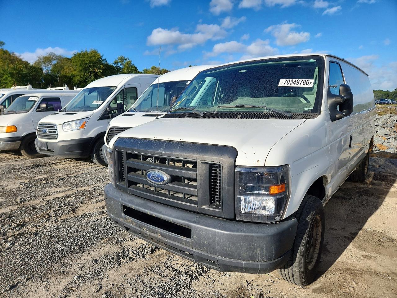 2012 FORD ECONOLIN E150 VAN | 1FTNE1EW2CDB10605 | UPCARS