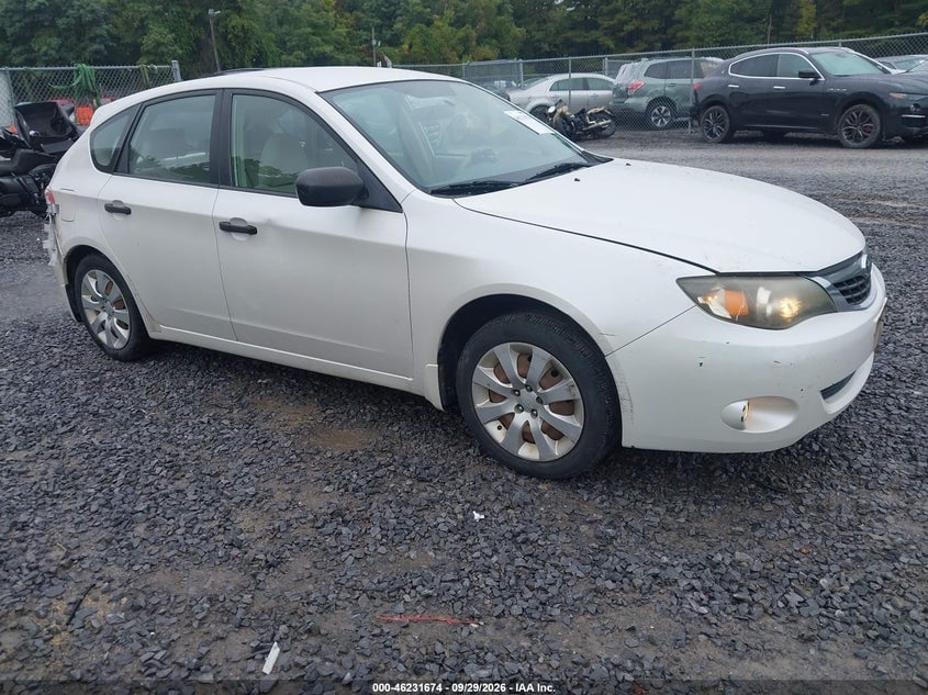 2008 SUBARU IMPREZA 2.5I | JF1GH61688H836705 | UPCARS
