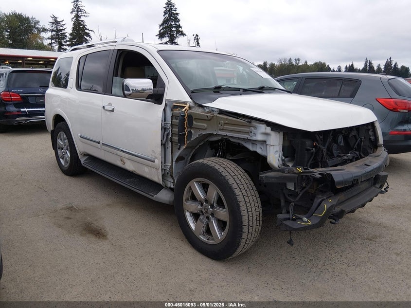 2012 NISSAN ARMADA PLATINUM | 5N1AA0NE8CN601309 | UPCARS