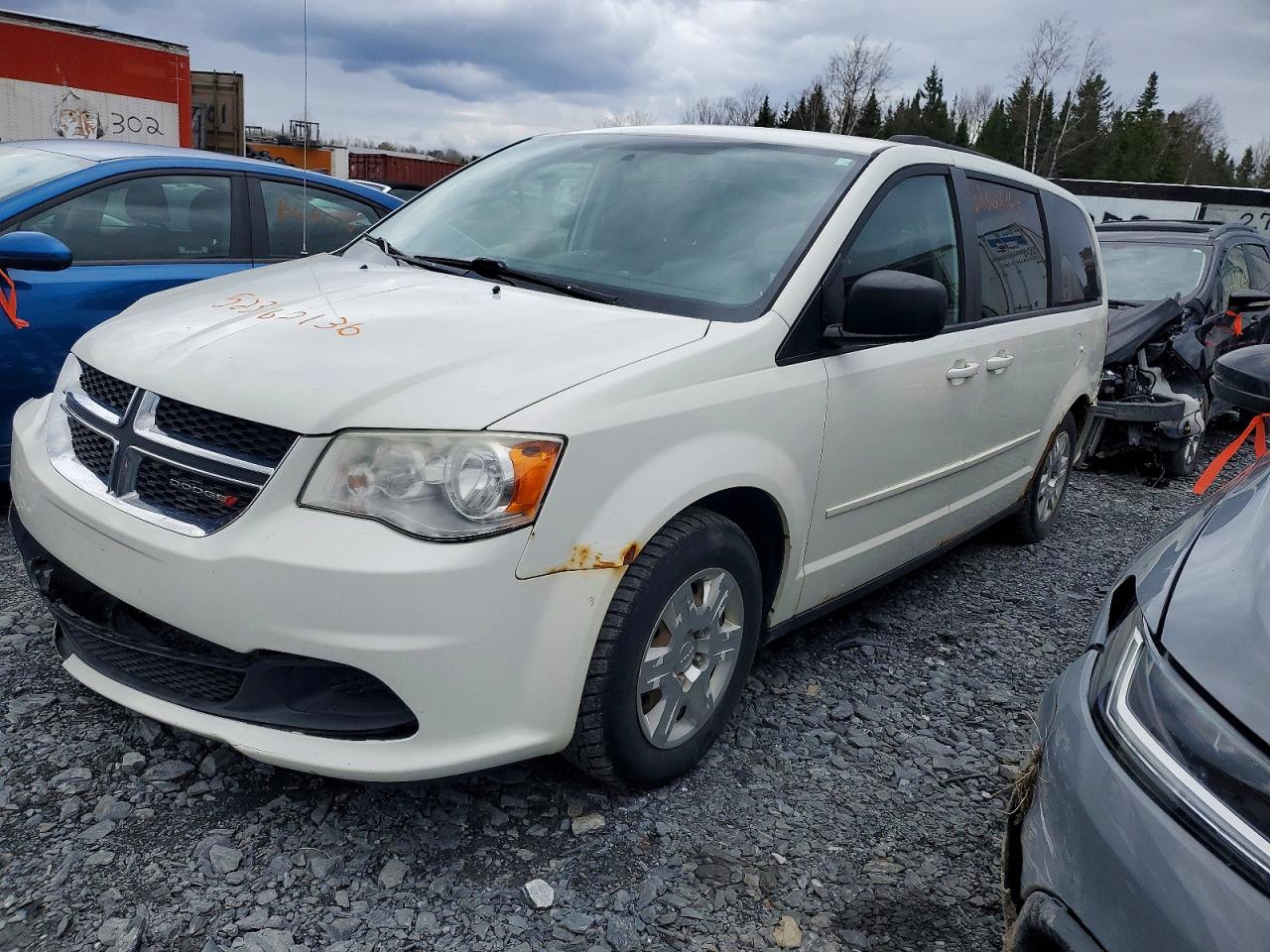 2013 DODGE CARAVAN SE | 2C4RDGBG0DR544640 | UPCARS