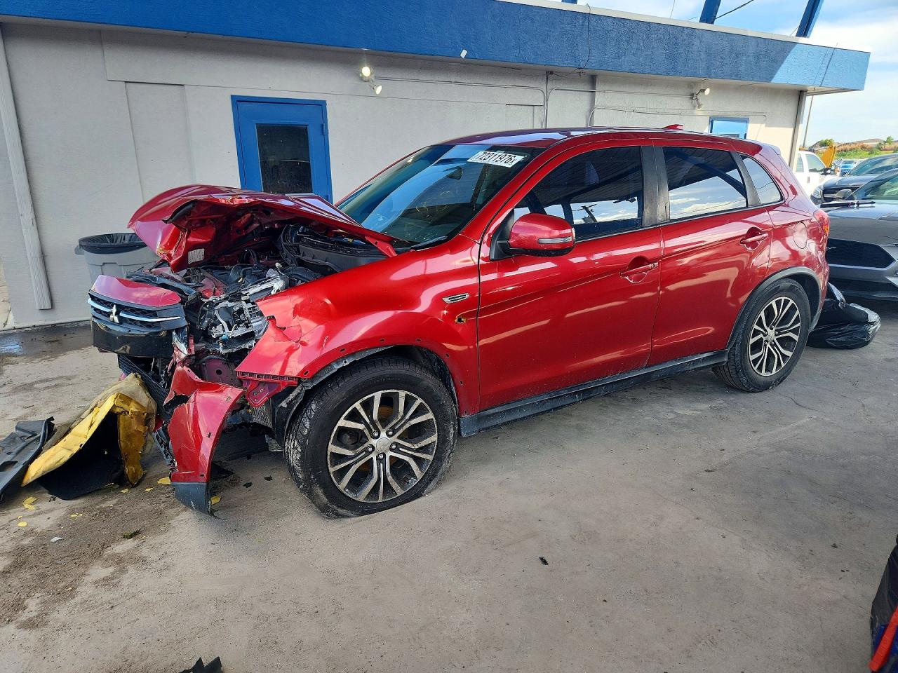 2019 MITSUBISHI OUTLANDER ES | JA4AP3AU1KU011422 | UPCARS